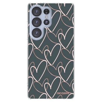 Picasee Samsung Galaxy S25 Ultra 5G Hülle - Transparentes Silikon - Viel Liebe