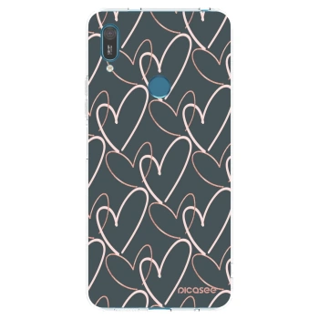 Picasee Huawei Y7 2019 Hülle - Transparentes Silikon - Viel Liebe