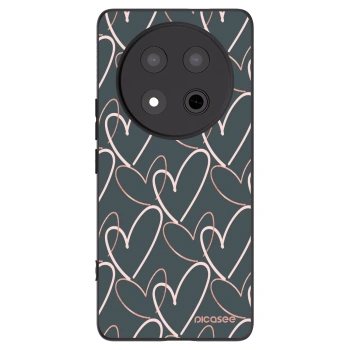 Picasee Honor Magic7 Lite 5G Hülle - Schwarzes Silikon - Viel Liebe