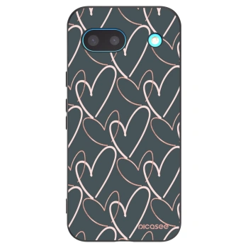 Picasee Google Pixel 8 Hülle - Schwarzes Silikon - Viel Liebe