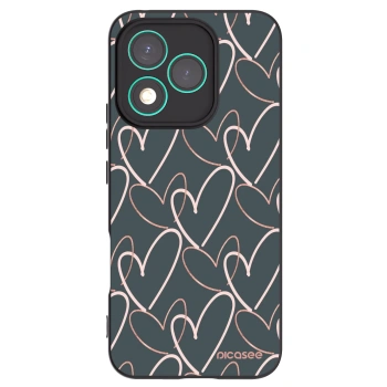 Picasee Honor 400 Lite 5G Hülle - Schwarzes Silikon - Viel Liebe