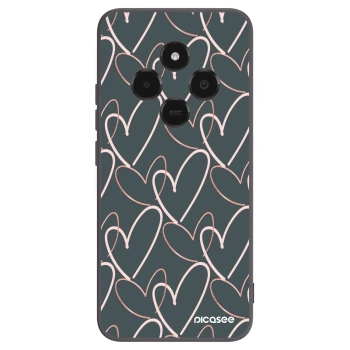 Picasee Xiaomi Poco C75 Hülle - Schwarzes Silikon - Viel Liebe