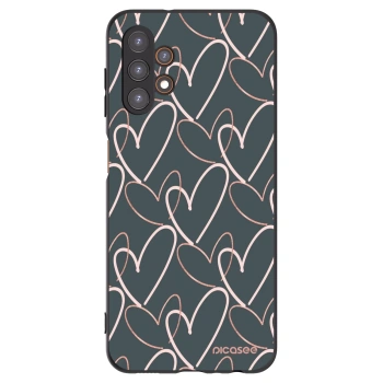 Picasee Samsung Galaxy A13 5G Hülle - Schwarzes Silikon - Viel Liebe