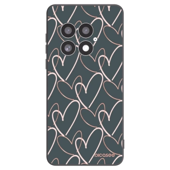 Picasee OnePlus 13 5G Hülle - Schwarzes Silikon - Viel Liebe