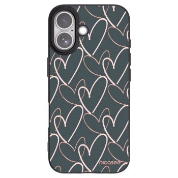 Picasee Apple iPhone 17 Hülle - Schwarzes Silikon - Viel Liebe