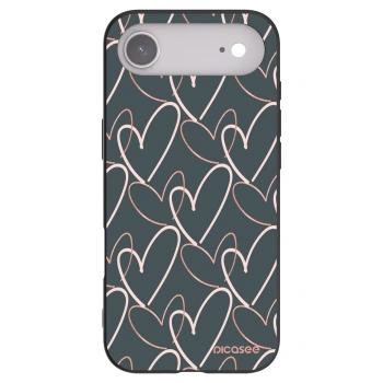 Picasee Apple iPhone Air Hülle - Schwarzes Silikon - Viel Liebe