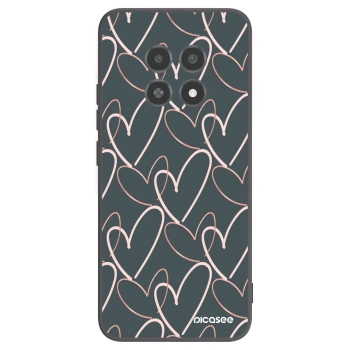 Picasee Realme 12X Hülle - Schwarzes Silikon - Viel Liebe