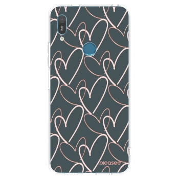 Picasee Huawei Y6 2019 Hülle - Transparentes Silikon - Viel Liebe