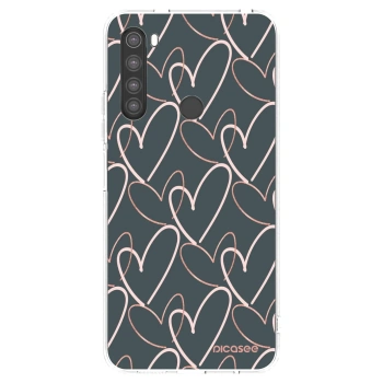 Picasee Xiaomi Redmi Note 8 Hülle - Transparentes Silikon - Viel Liebe