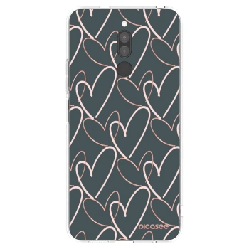 Picasee Xiaomi Redmi 8 Hülle - Transparentes Silikon - Viel Liebe