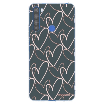 Picasee Xiaomi Redmi Note 8T Hülle - Transparentes Silikon - Viel Liebe