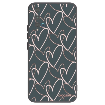 Picasee Huawei Nova 5T Hülle - Schwarzes Silikon - Viel Liebe