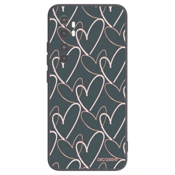 Picasee Xiaomi Mi Note 10 Lite Hülle - Schwarzes Silikon - Viel Liebe
