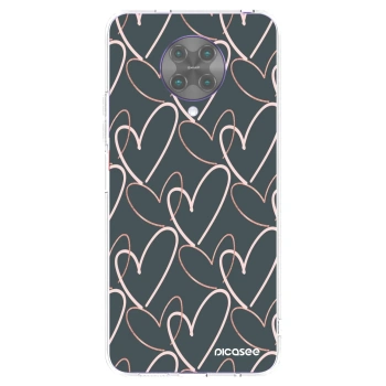 Picasee Xiaomi Poco F2 Pro Hülle - Transparentes Silikon - Viel Liebe