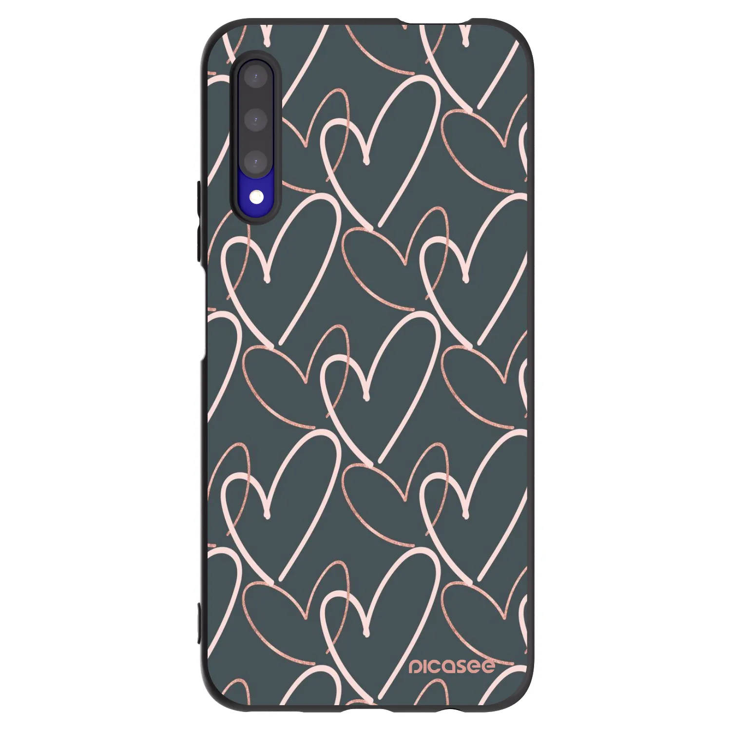 Picasee Honor 9X Pro Hülle - Schwarzes Silikon - Viel Liebe