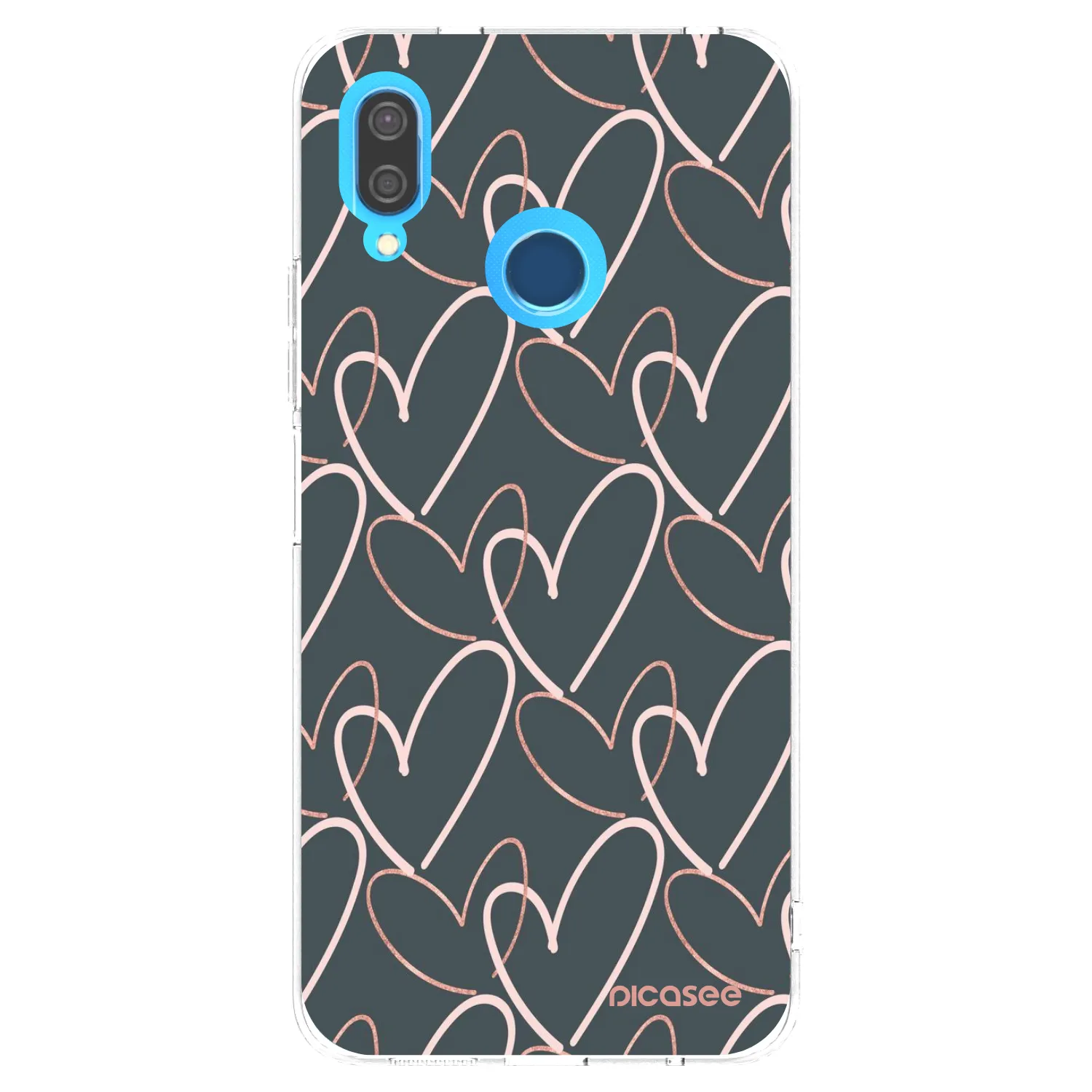 Picasee Huawei P20 Lite Hülle - Transparentes Silikon - Viel Liebe