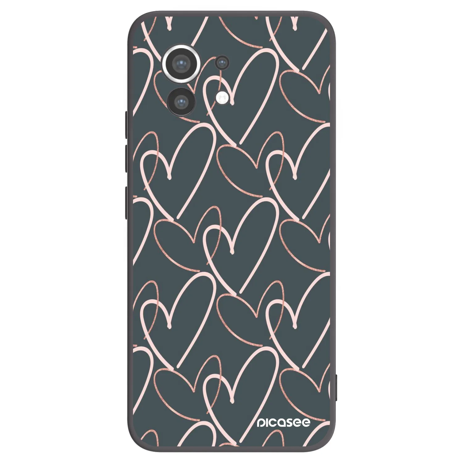 Picasee Xiaomi Mi 11 Hülle - Schwarzes Silikon - Viel Liebe