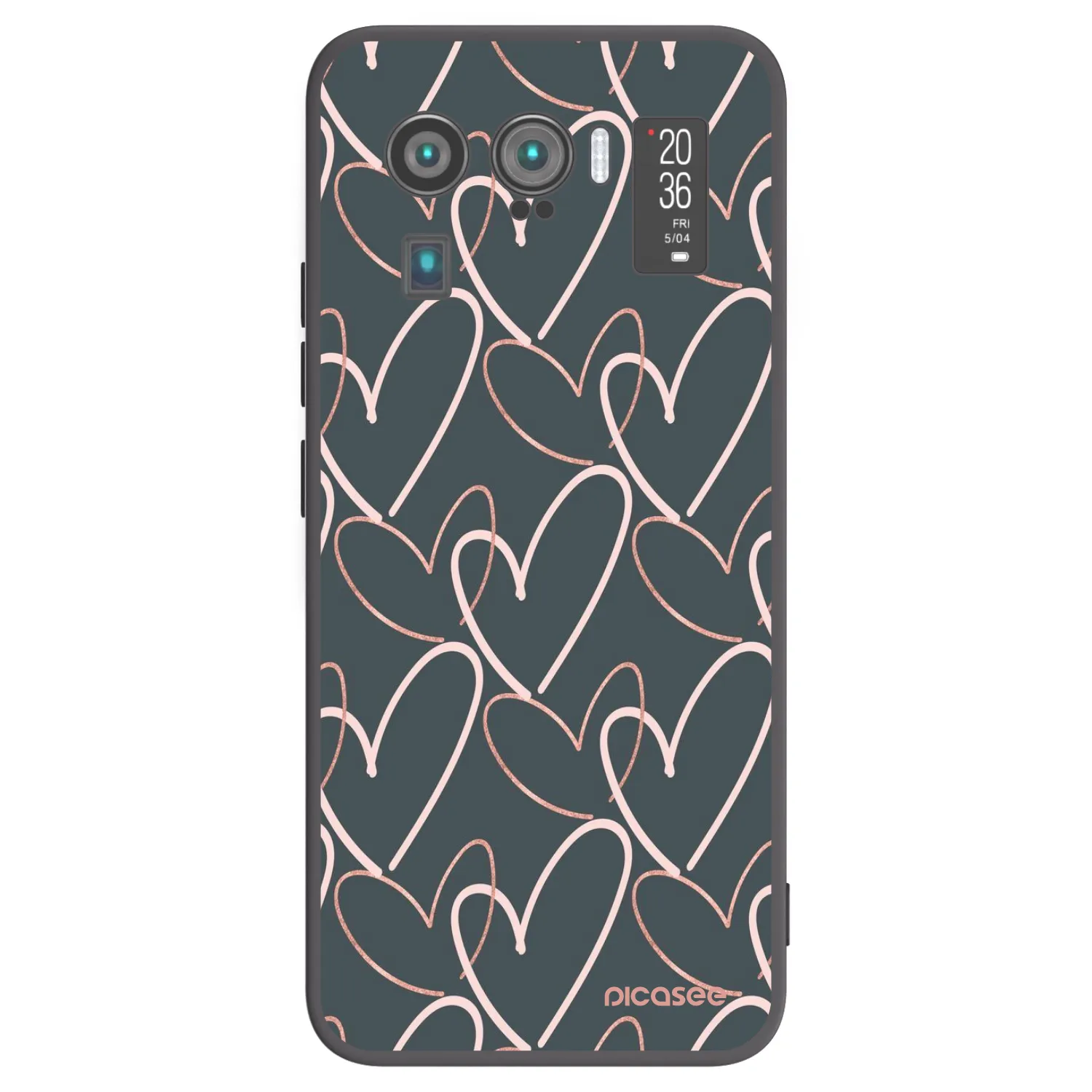 Picasee Xiaomi Mi 11 Ultra Hülle - Schwarzes Silikon - Viel Liebe
