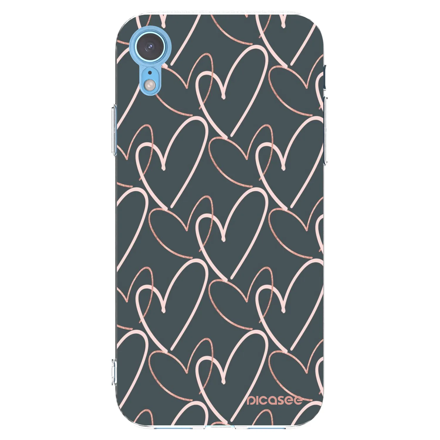 Picasee Apple iPhone XR Hülle - Transparentes Silikon - Viel Liebe