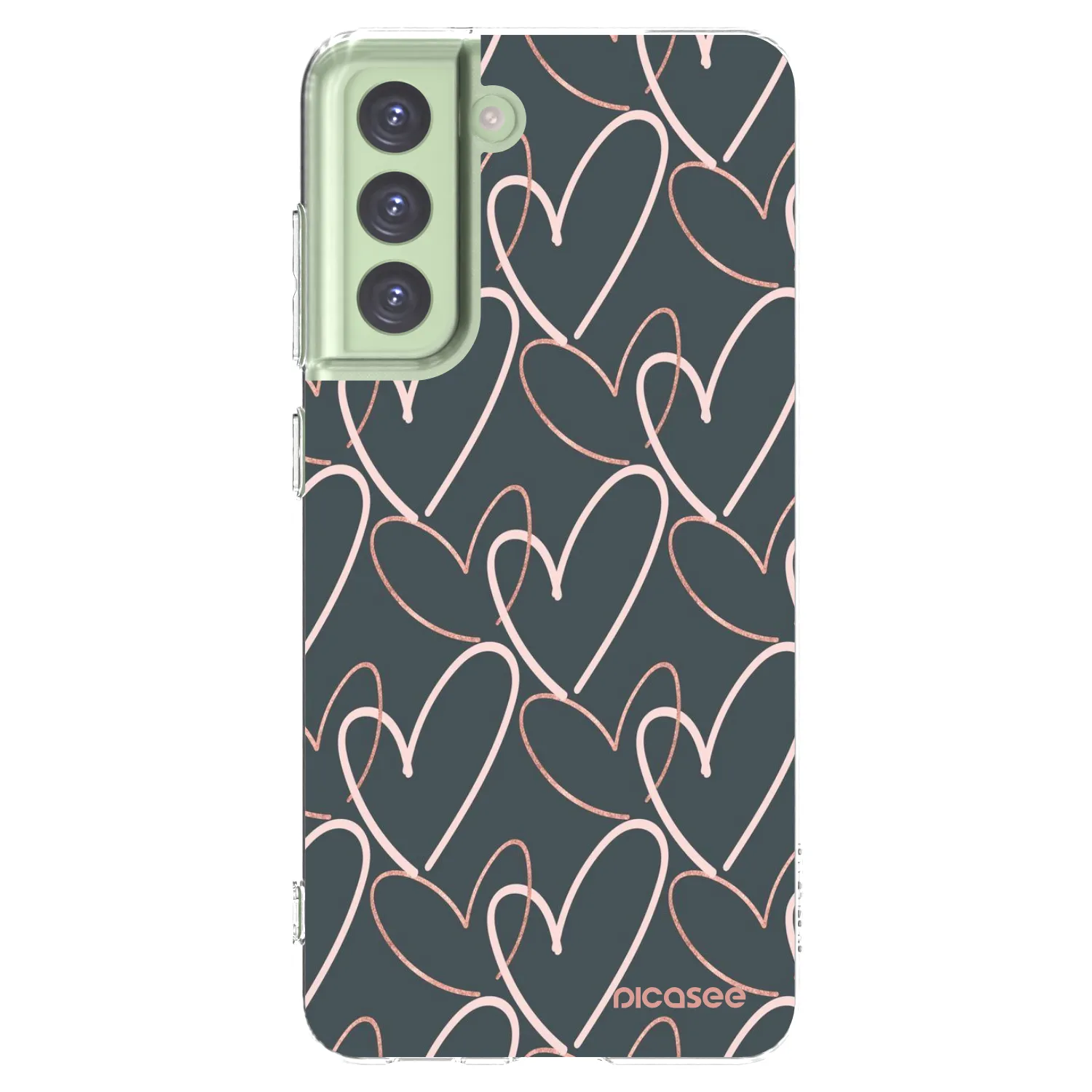 Picasee Samsung Galaxy S21 FE 5G Hülle - Transparentes Silikon - Viel Liebe