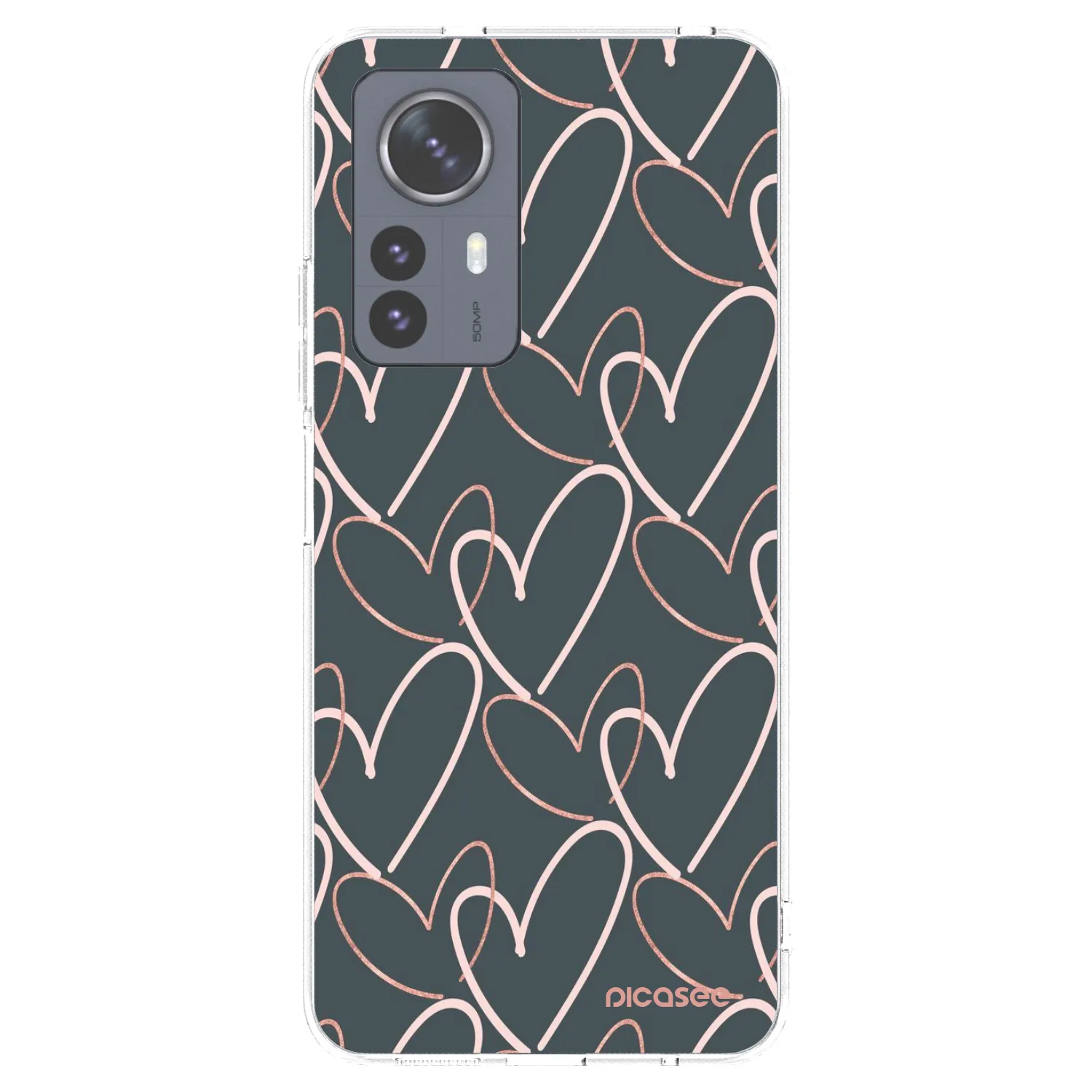 Picasee Xiaomi 12 Pro Hülle - Transparentes Silikon - Viel Liebe