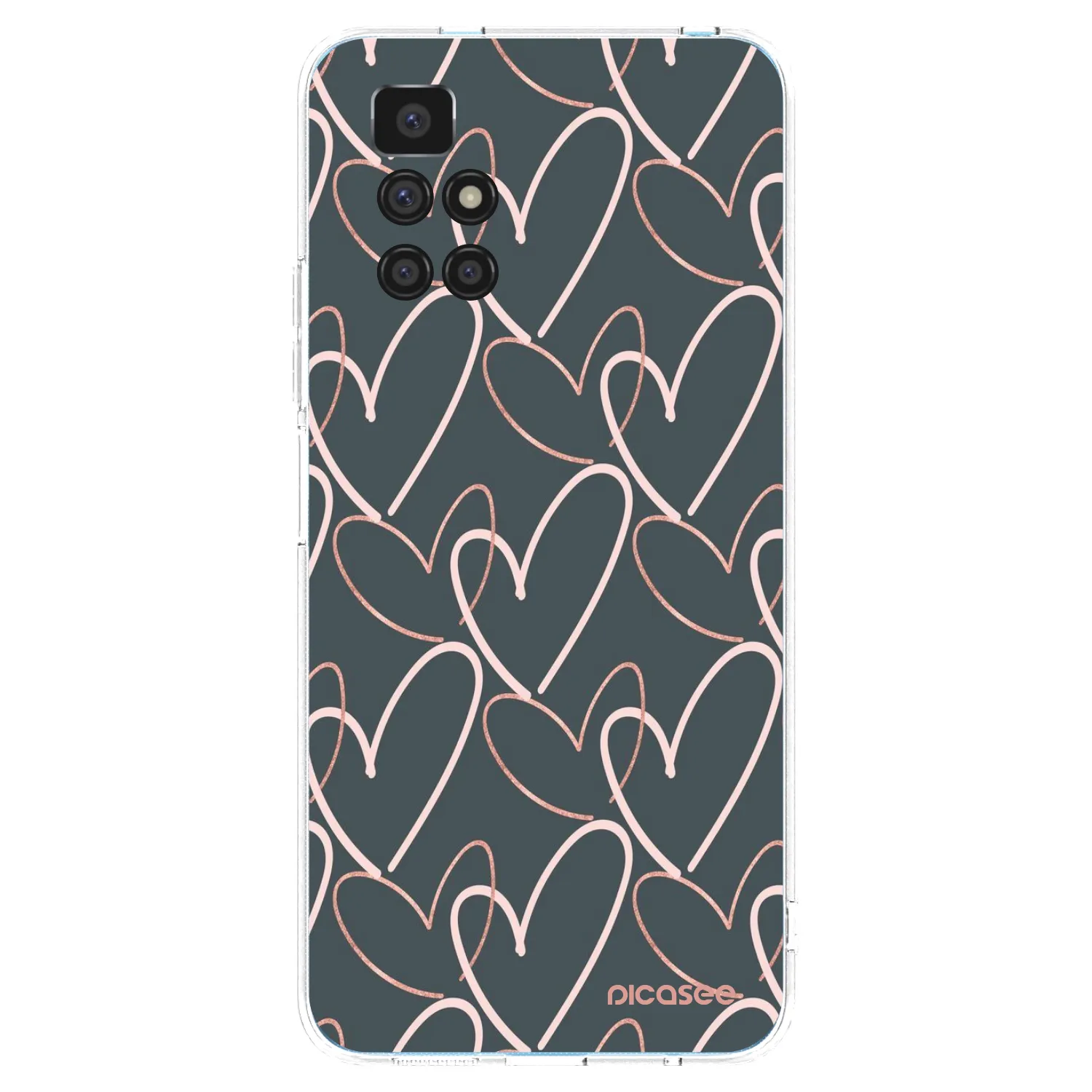 Picasee Xiaomi Redmi 10 (2022) Hülle - Transparentes Silikon - Viel Liebe