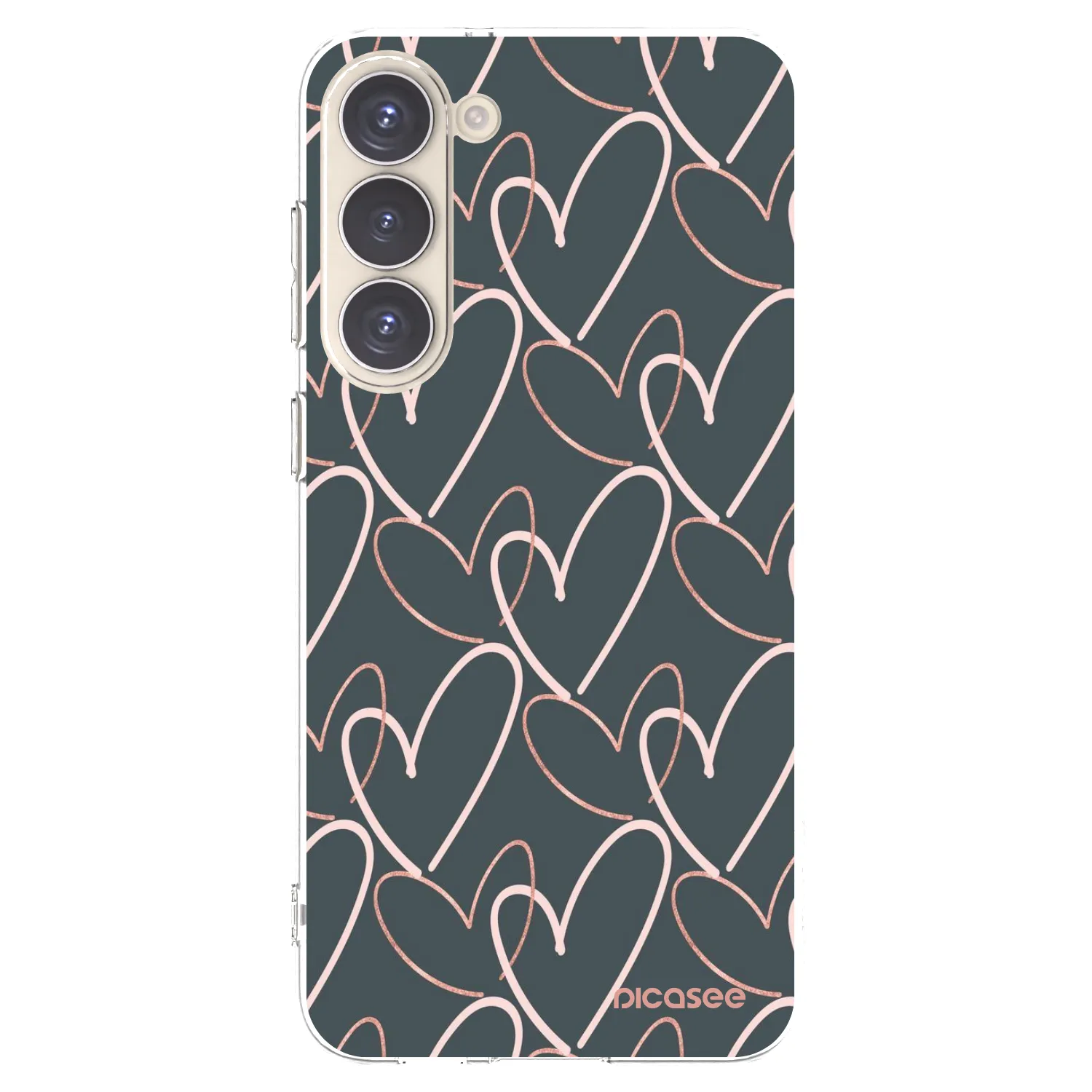 Picasee Samsung Galaxy S23+ 5G Hülle - Transparentes Silikon - Viel Liebe