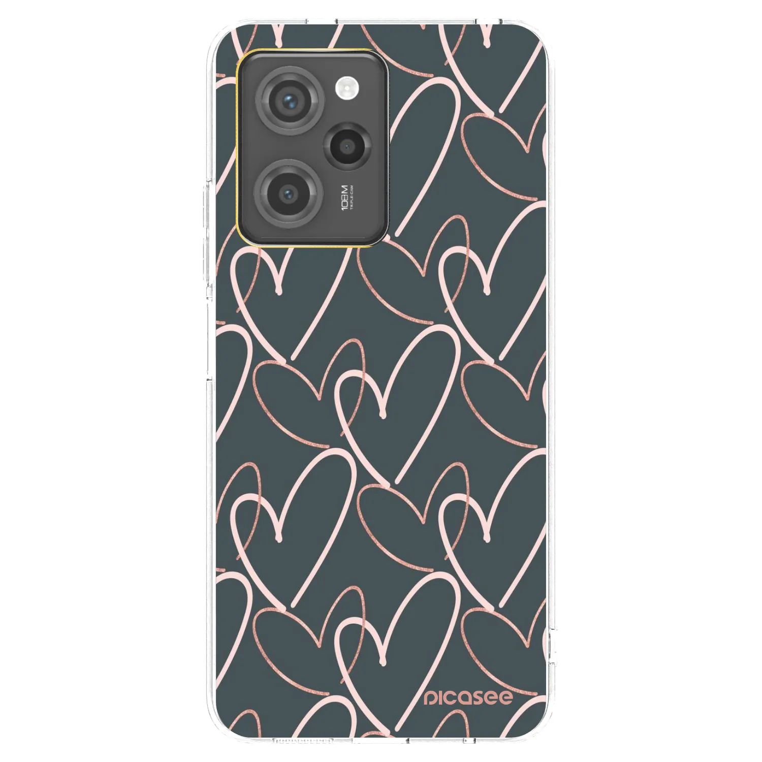 Picasee Xiaomi Poco X5 Pro Hülle - Transparentes Silikon - Viel Liebe