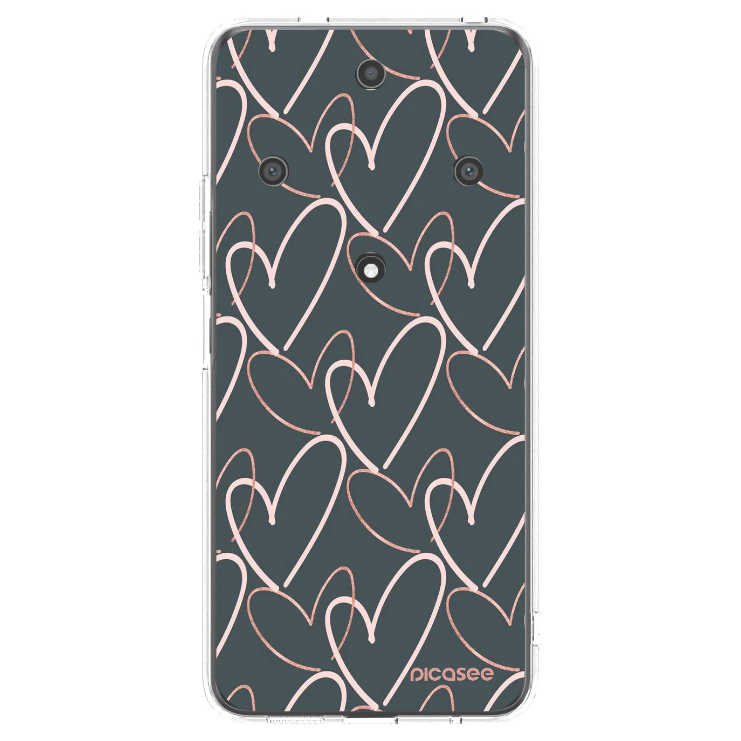 Picasee Honor Magic5 Lite 5G Hülle - Transparentes Silikon - Viel Liebe