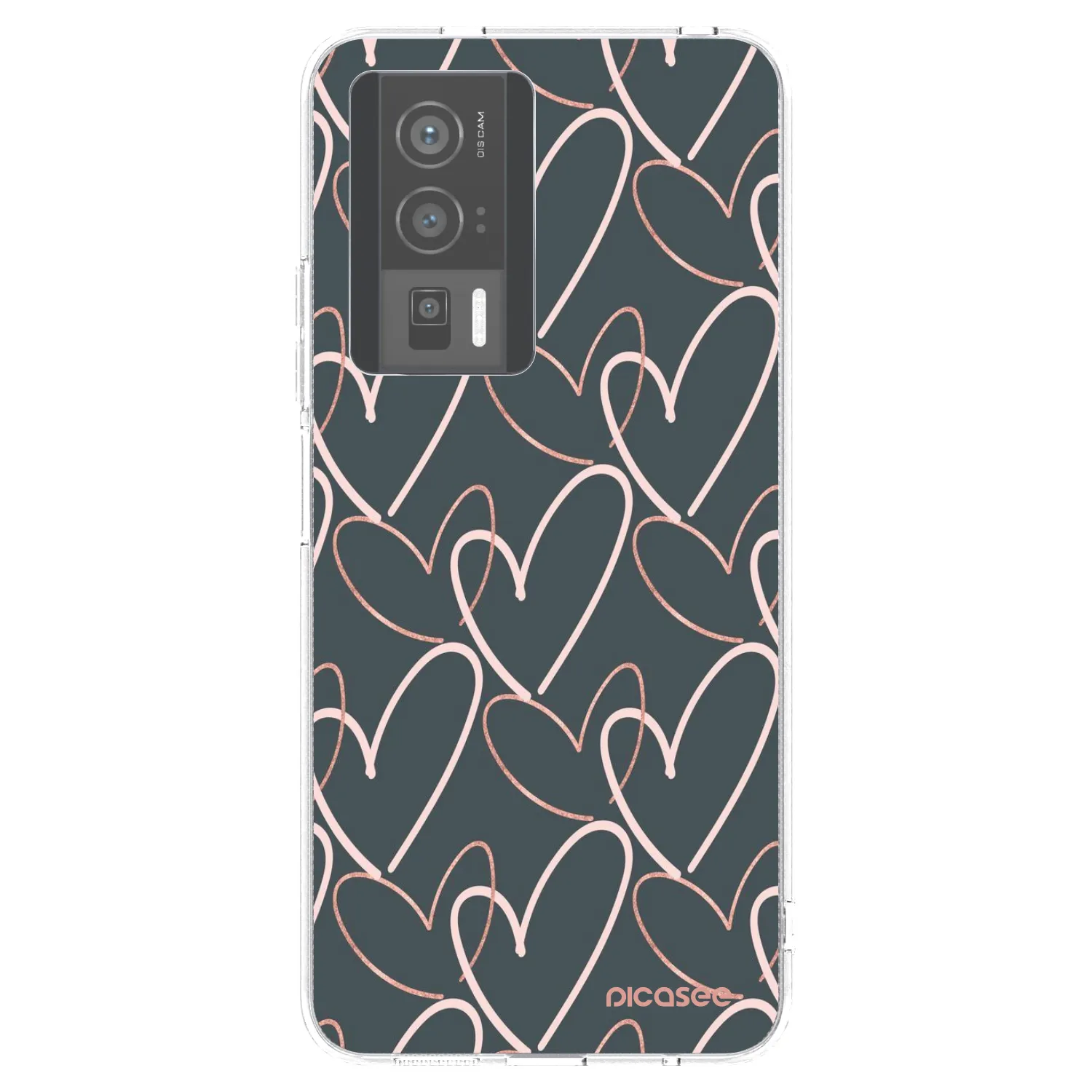 Picasee Xiaomi Poco F5 Pro 5G Hülle - Transparentes Silikon - Viel Liebe