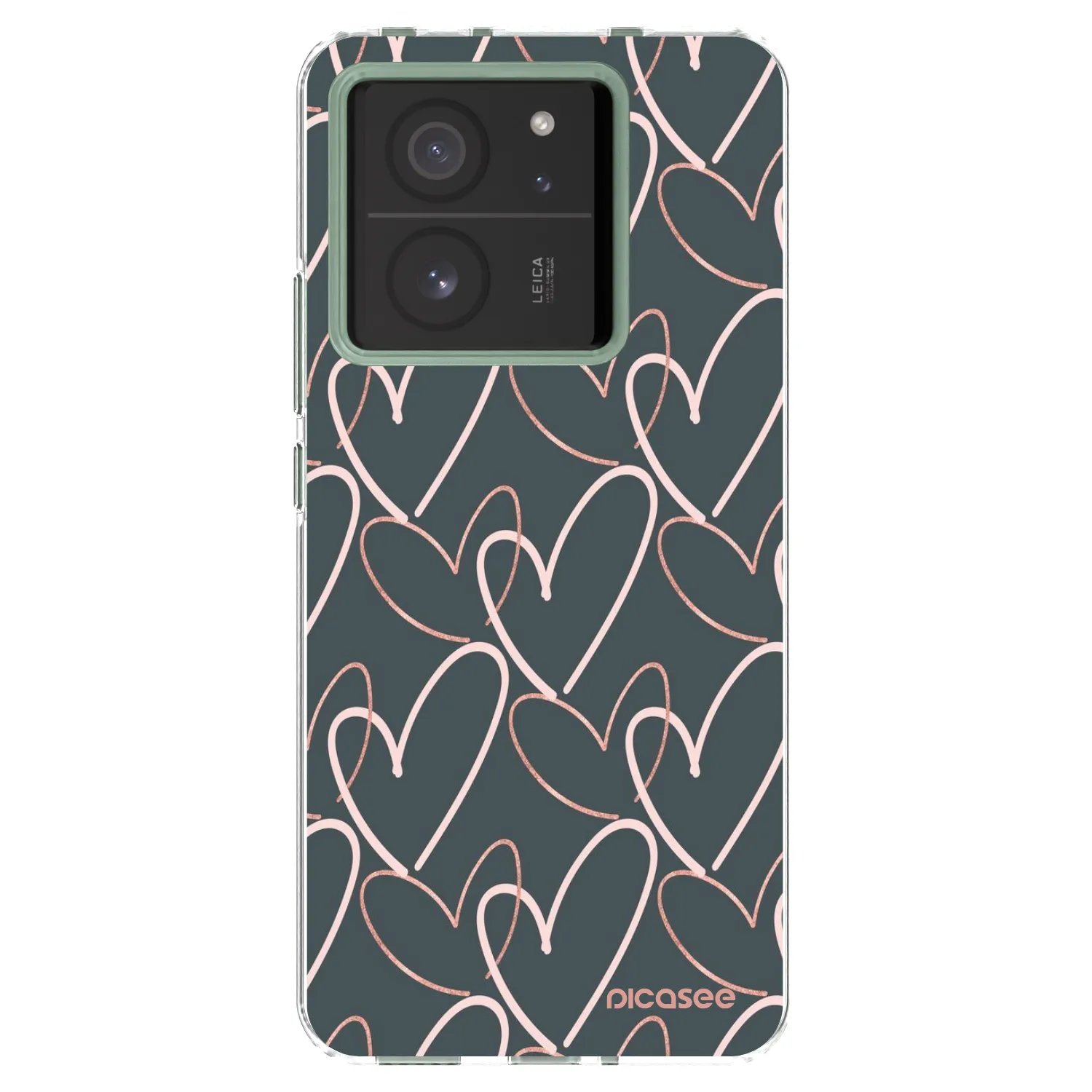 Picasee Xiaomi 13T Pro Hülle - Transparentes Silikon - Viel Liebe