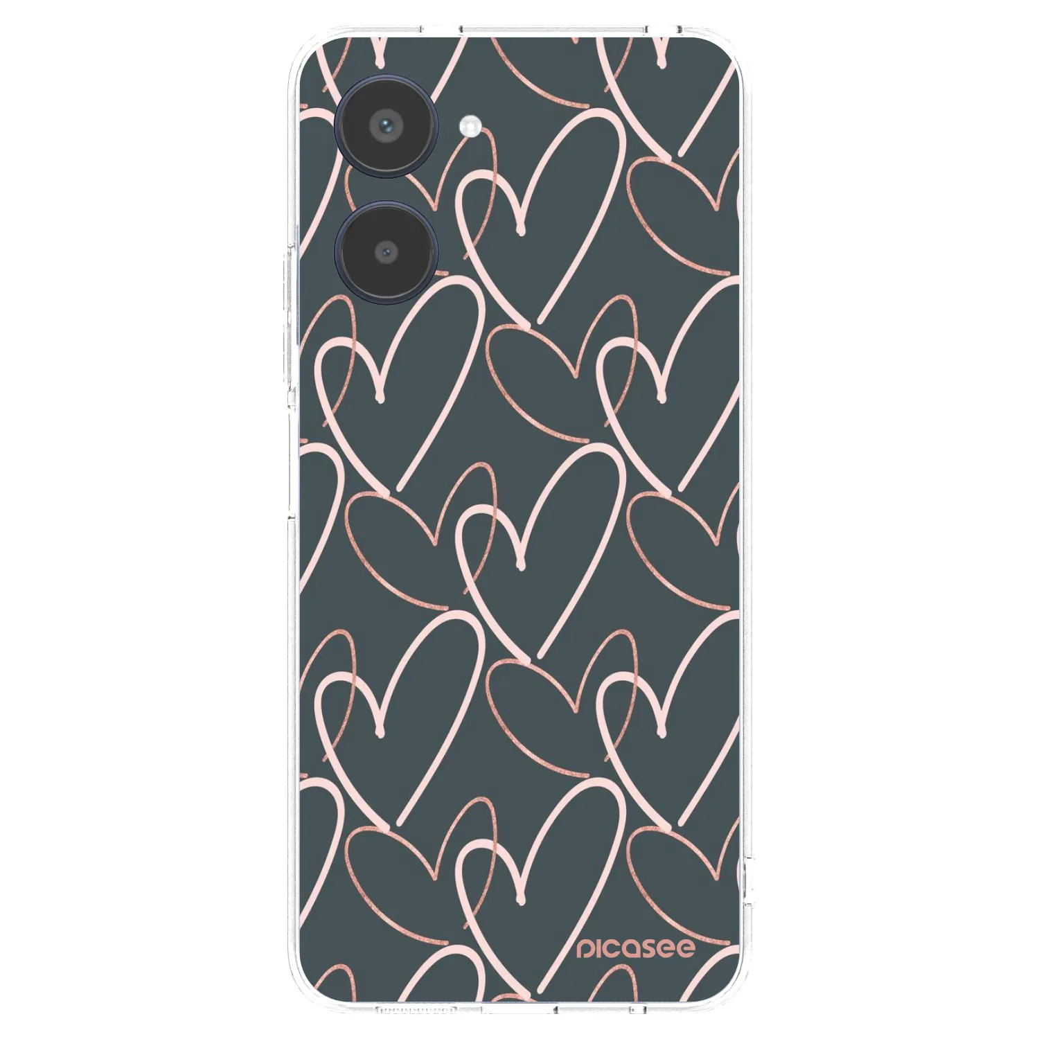 Picasee Realme 10 4G Hülle - Transparentes Silikon - Viel Liebe