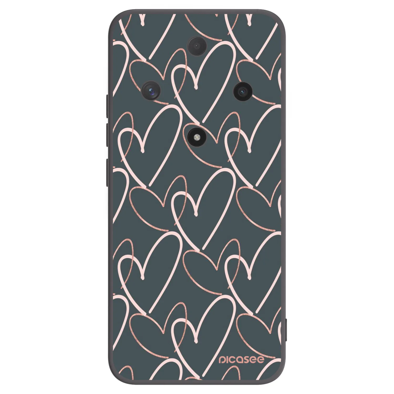 Picasee Honor Magic6 Lite 5G Hülle - Schwarzes Silikon - Viel Liebe