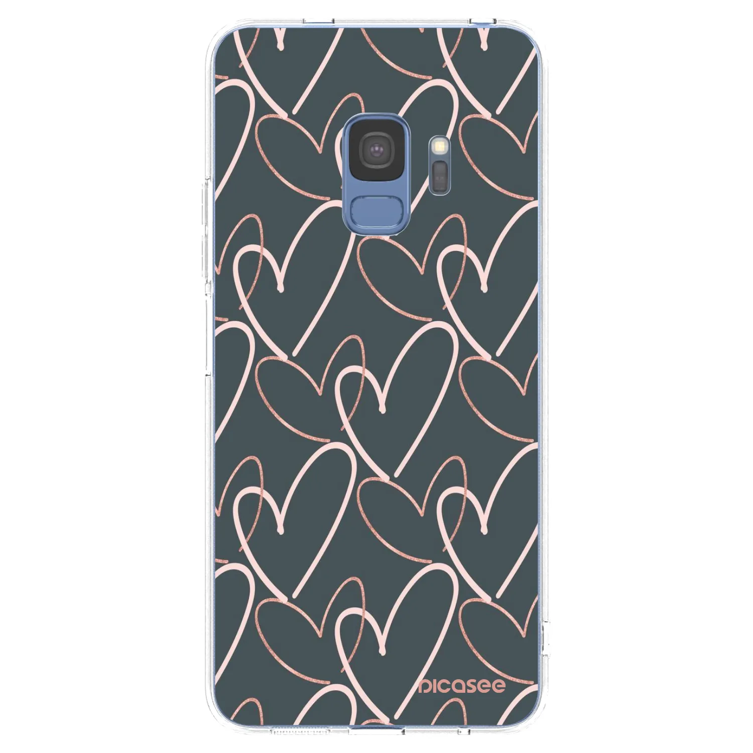 Picasee Samsung Galaxy S9 G960F Hülle - Transparentes Silikon - Viel Liebe
