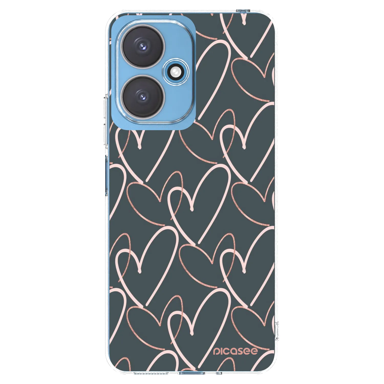 Picasee Xiaomi Redmi 13C 5G Hülle - Transparentes Silikon - Viel Liebe