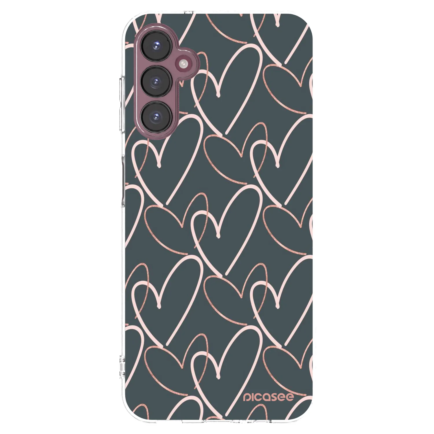 Picasee Samsung Galaxy A05s A057G Hülle - Transparentes Silikon - Viel Liebe