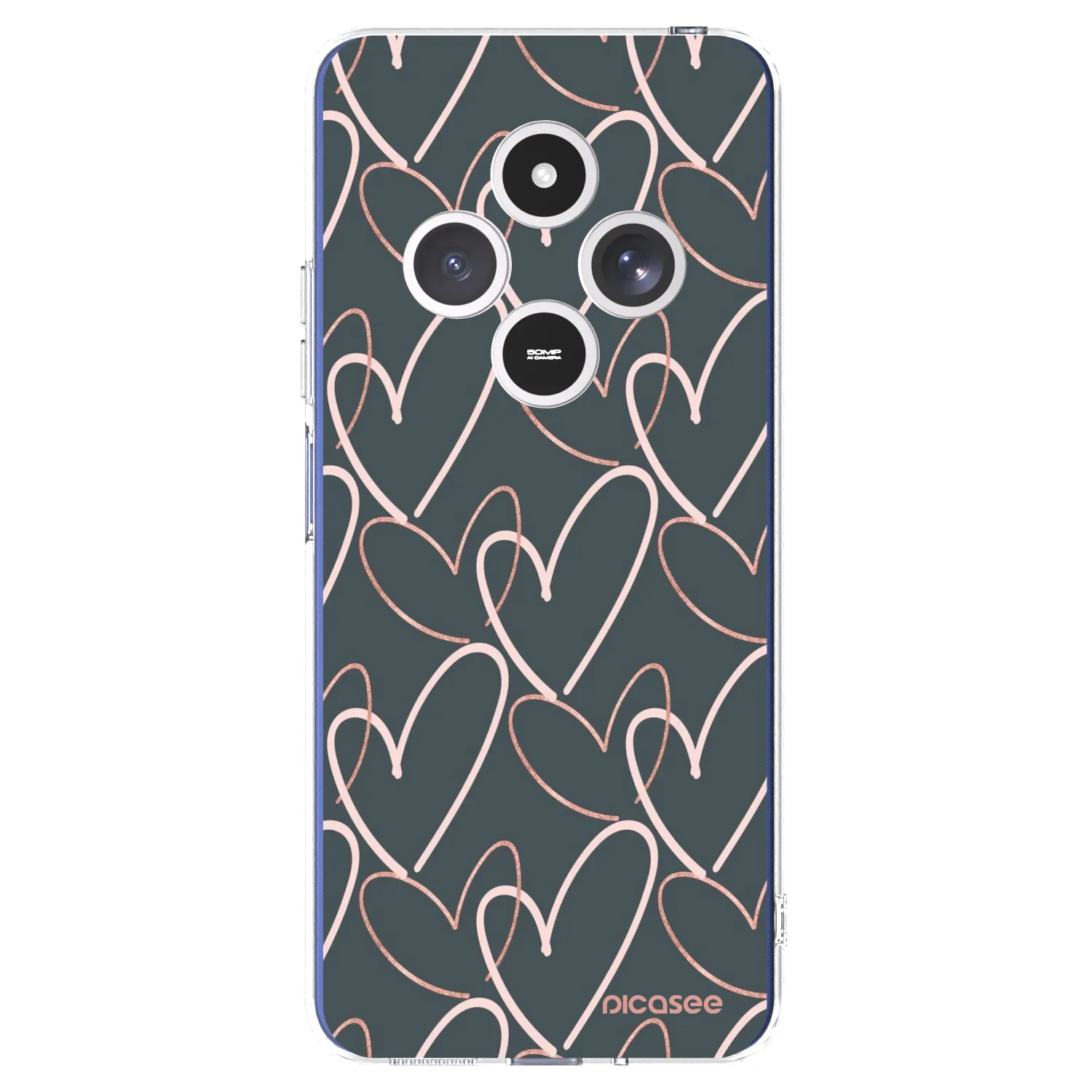 Picasee Xiaomi Redmi 14C Hülle - Transparentes Silikon - Viel Liebe