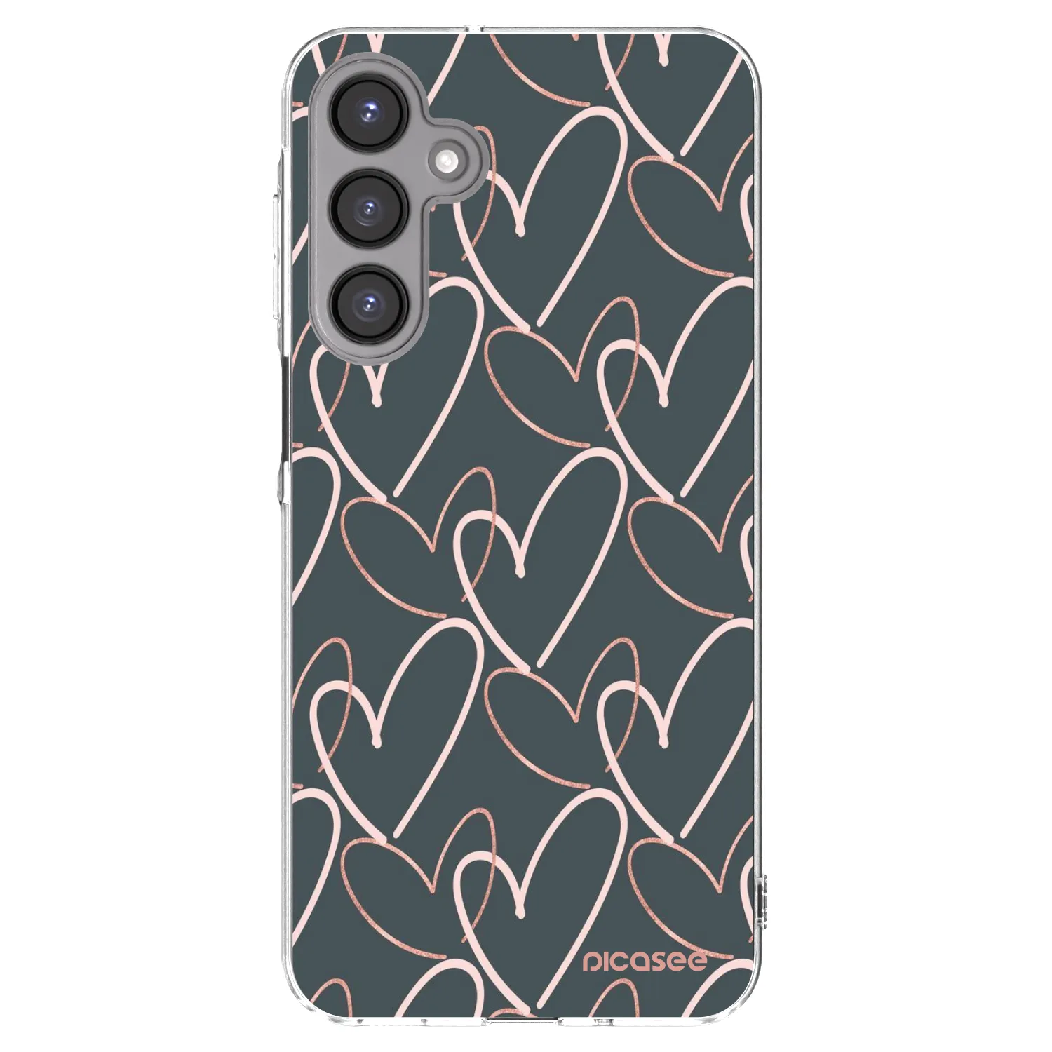 Picasee Samsung Galaxy A16 5G Hülle - Transparentes Silikon - Viel Liebe