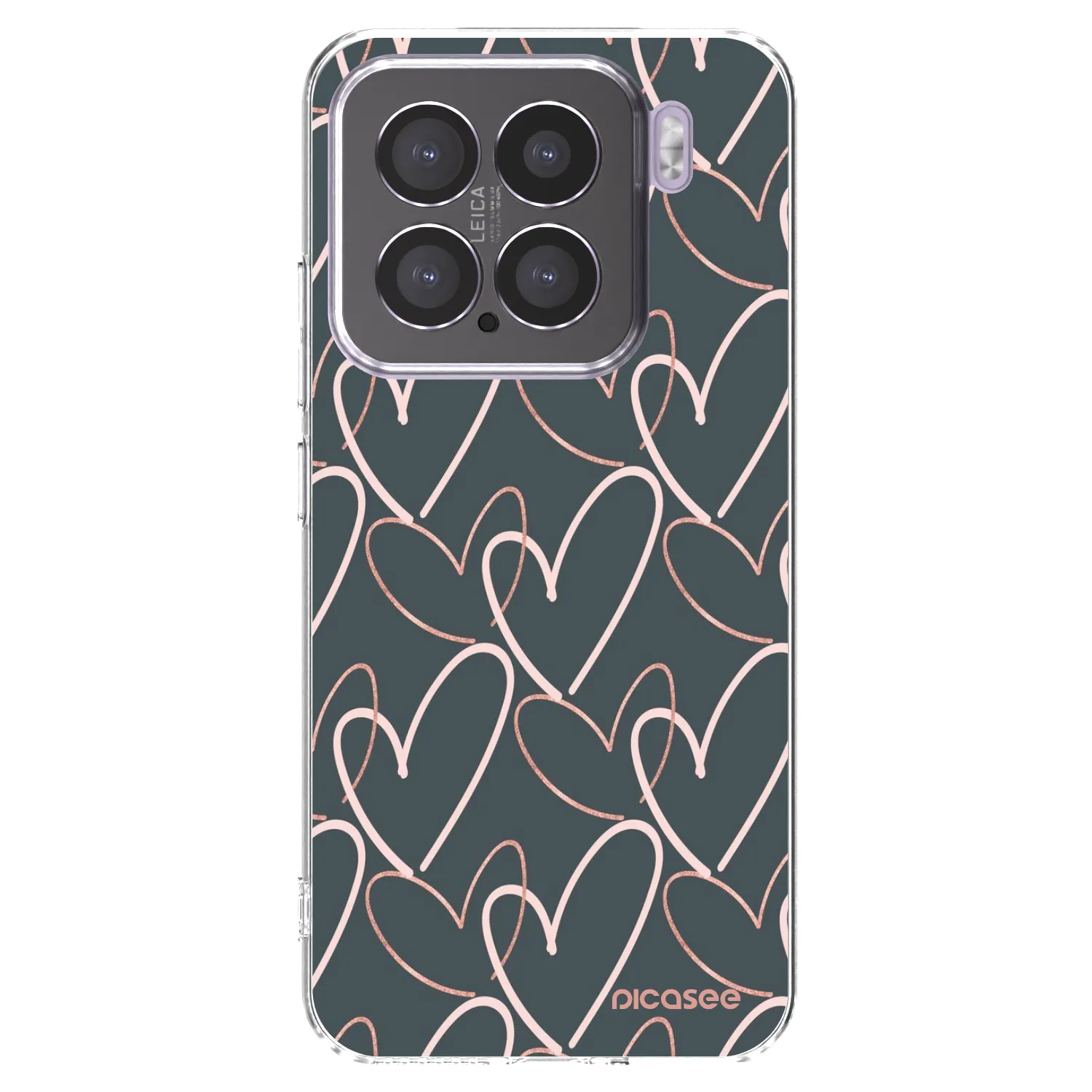 Picasee Xiaomi 15 Hülle - Transparentes Silikon - Viel Liebe