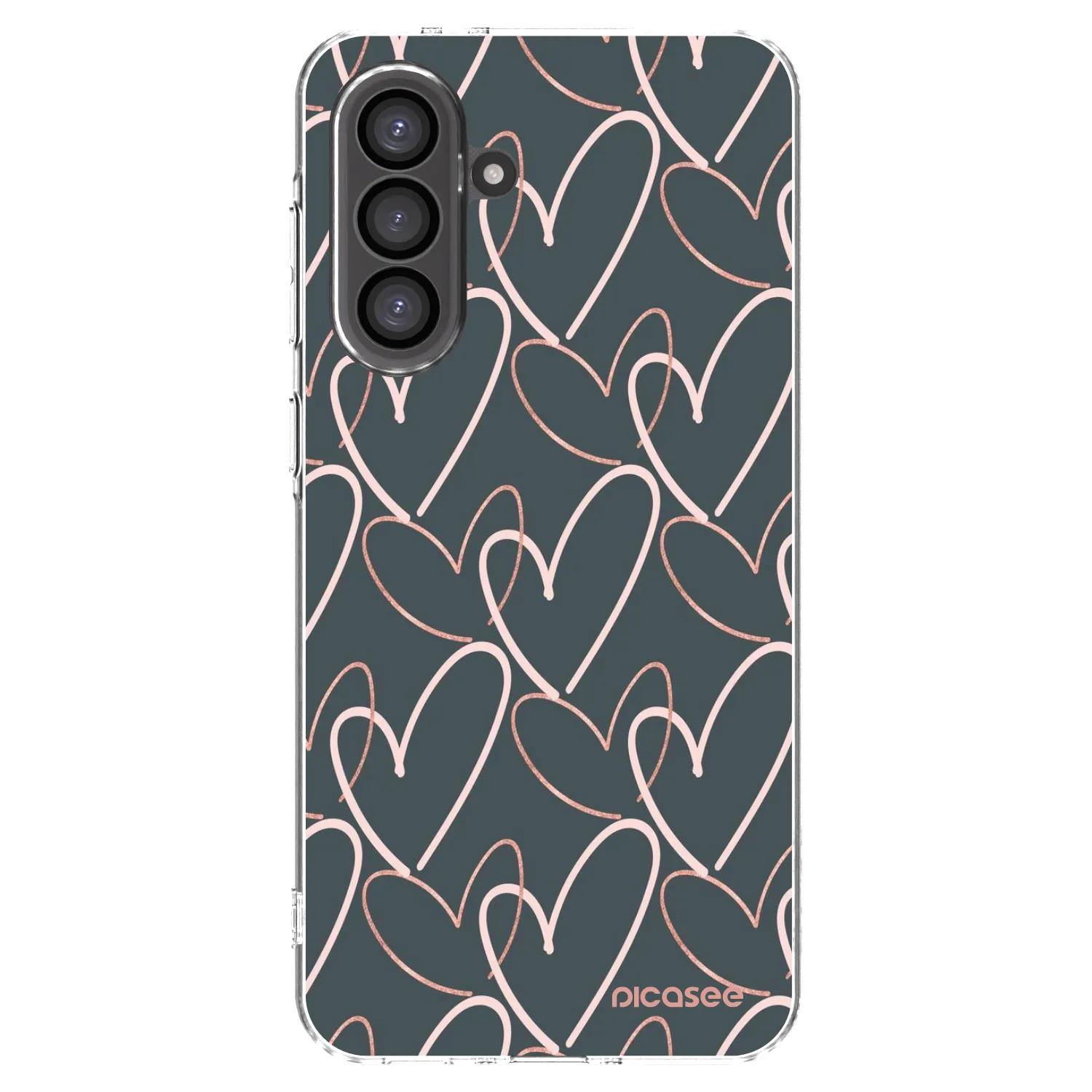 Picasee Samsung Galaxy A56 5G A566B Hülle - Transparentes Silikon - Viel Liebe