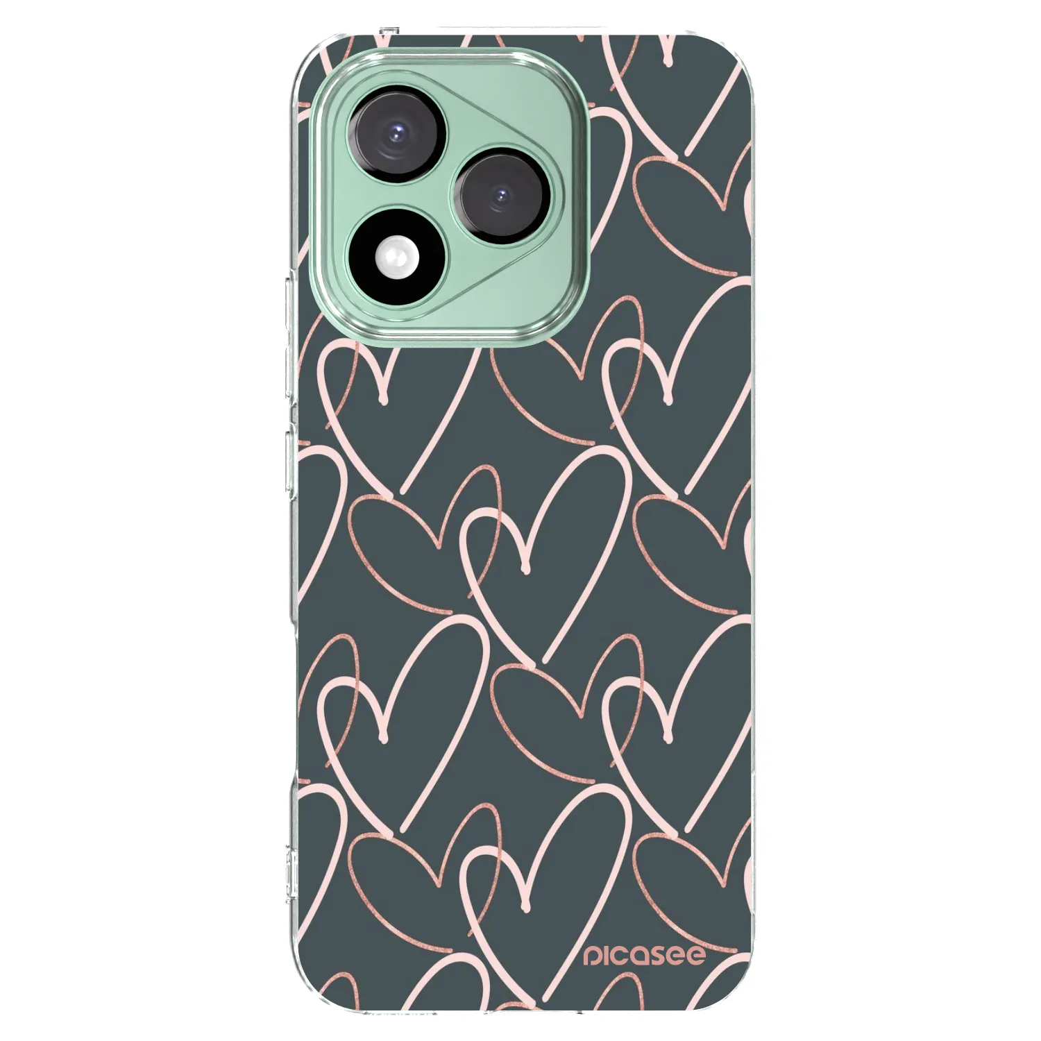 Picasee Honor 400 Lite 5G Hülle - Transparentes Silikon - Viel Liebe