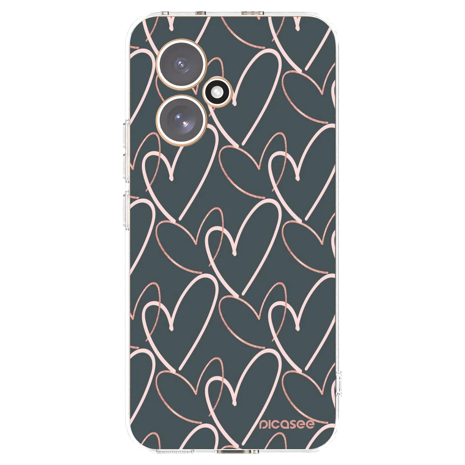 Picasee Honor 400 5G Hülle - Transparentes Silikon - Viel Liebe