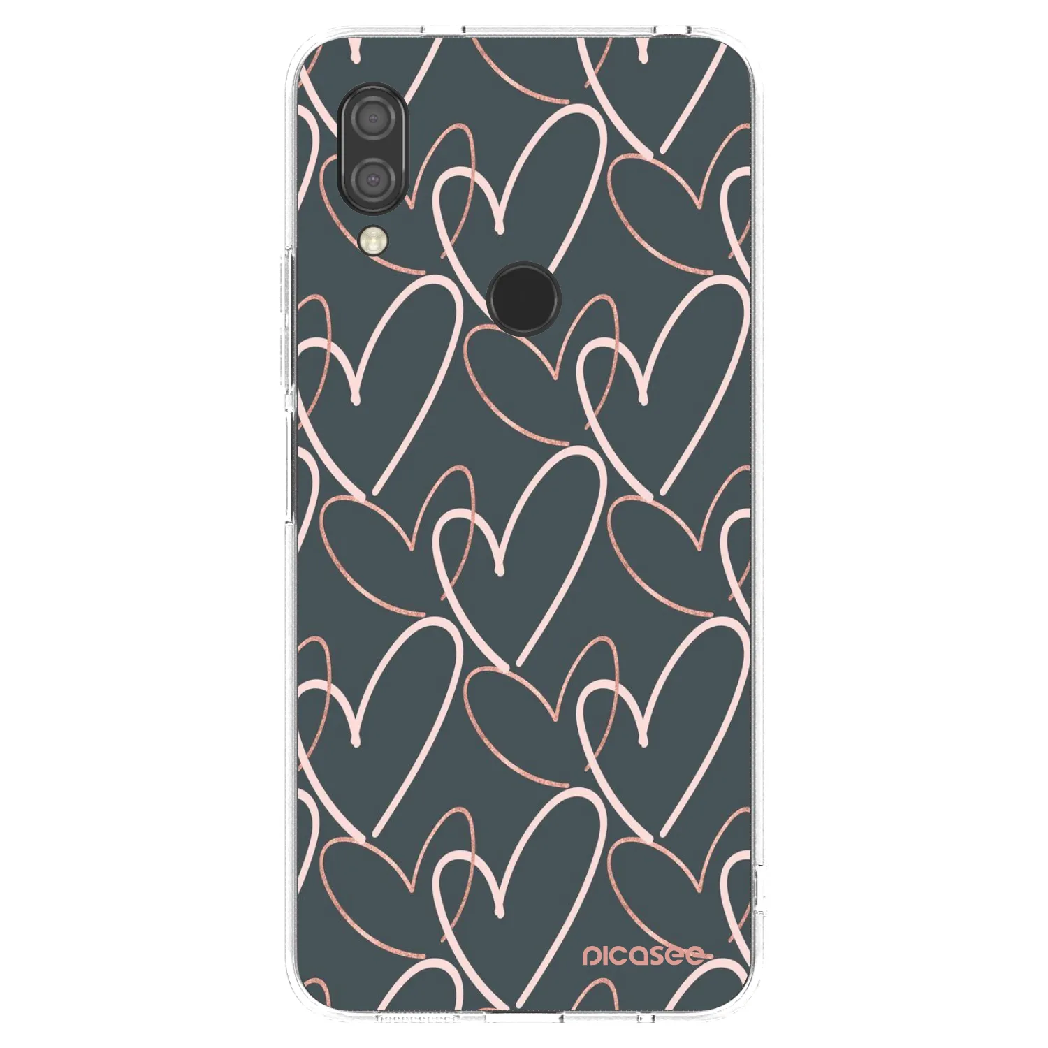 Picasee Xiaomi Redmi 7 Hülle - Transparentes Silikon - Viel Liebe