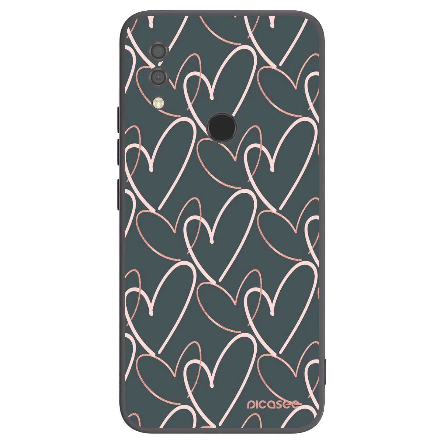 Picasee Xiaomi Redmi 7 Hülle - Schwarzes Silikon - Viel Liebe