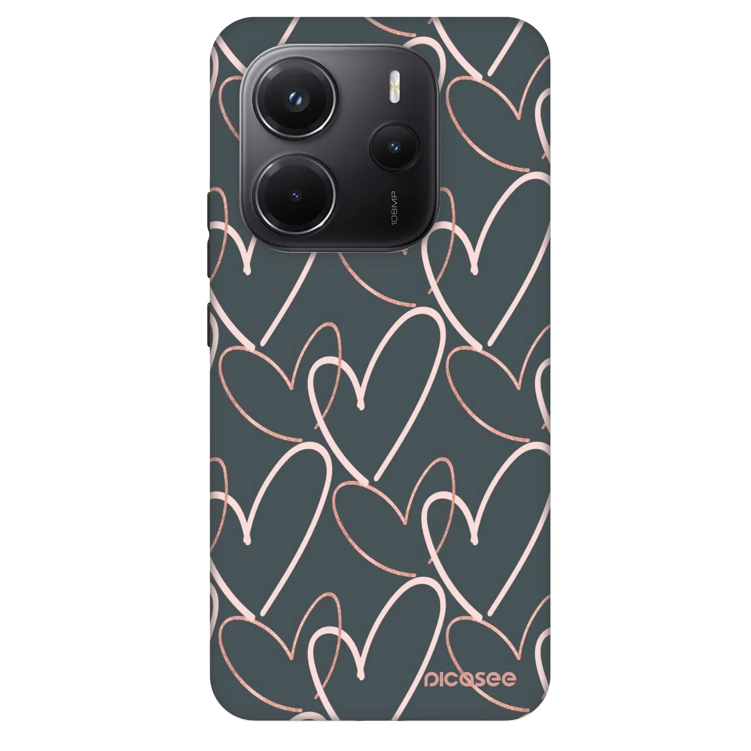Picasee Fashion Case für Xiaomi Redmi Note 14 5G - Viel Liebe