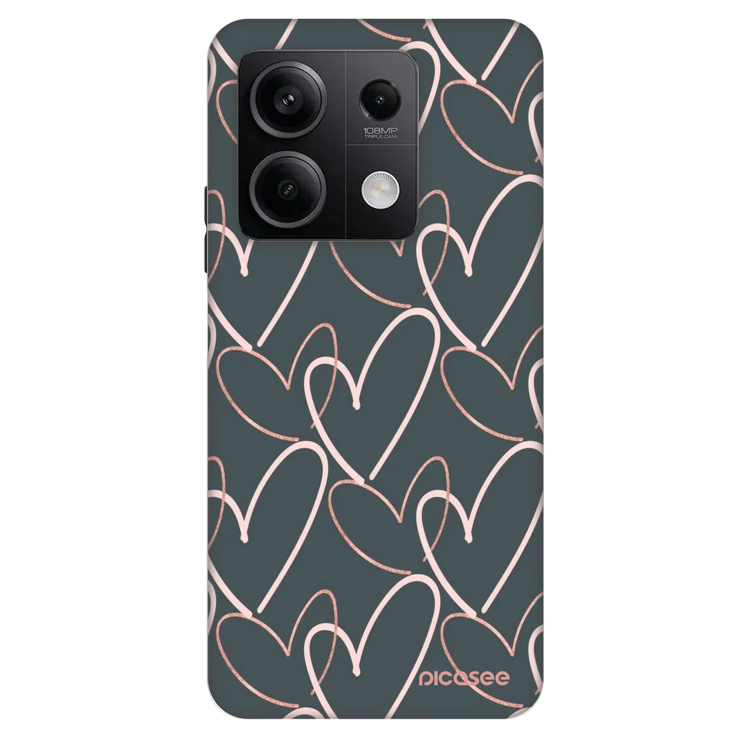 Picasee Fashion Case für Xiaomi Redmi Note 13 5G - Viel Liebe