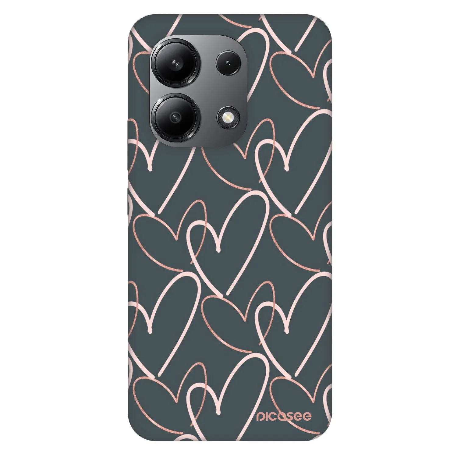 Picasee Fashion Case für Xiaomi Redmi Note 13 4G - Viel Liebe