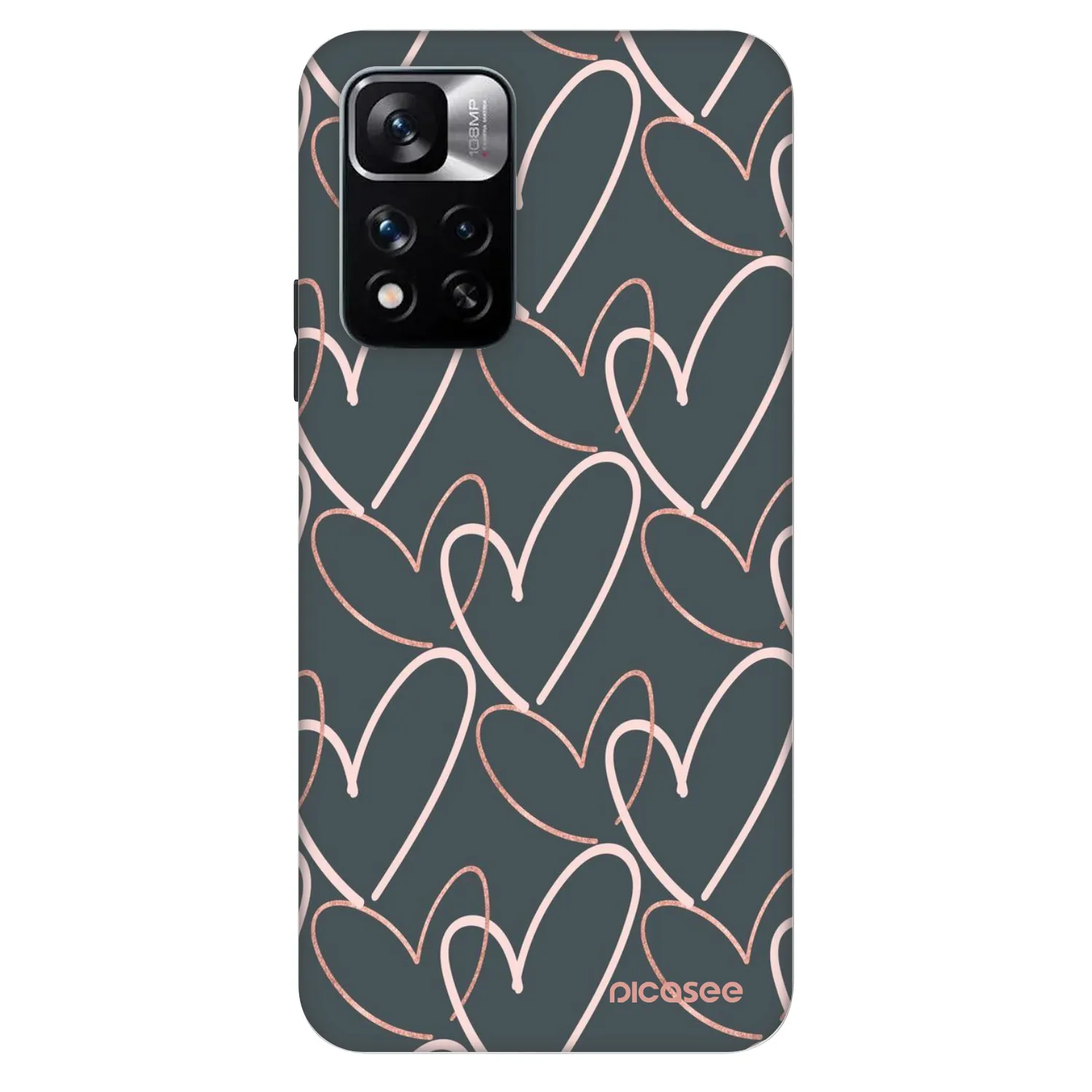 Picasee Fashion Case für Xiaomi Redmi Note 11 Pro 5G - Viel Liebe