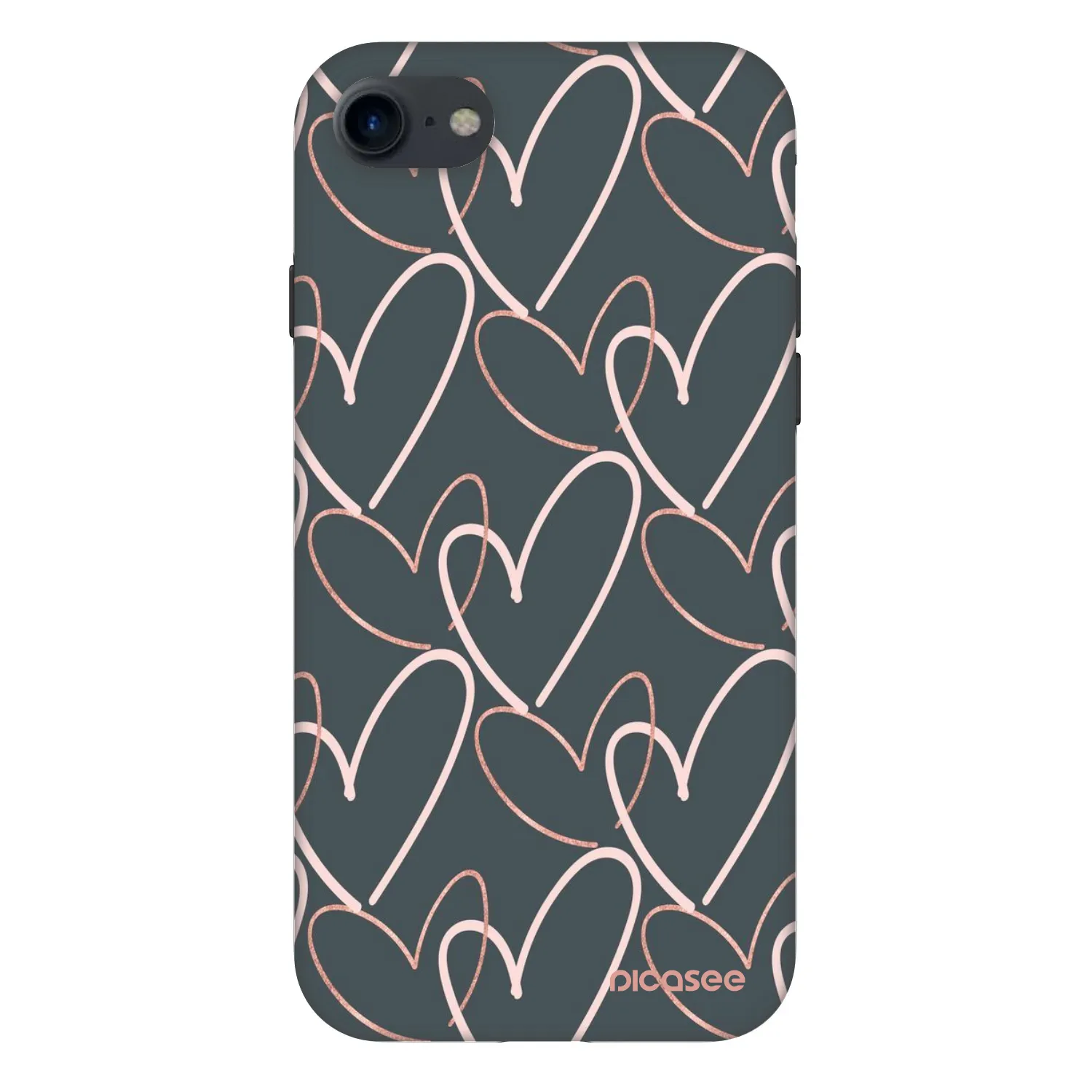 Picasee Fashion Case für Apple iPhone SE 2020 - Viel Liebe
