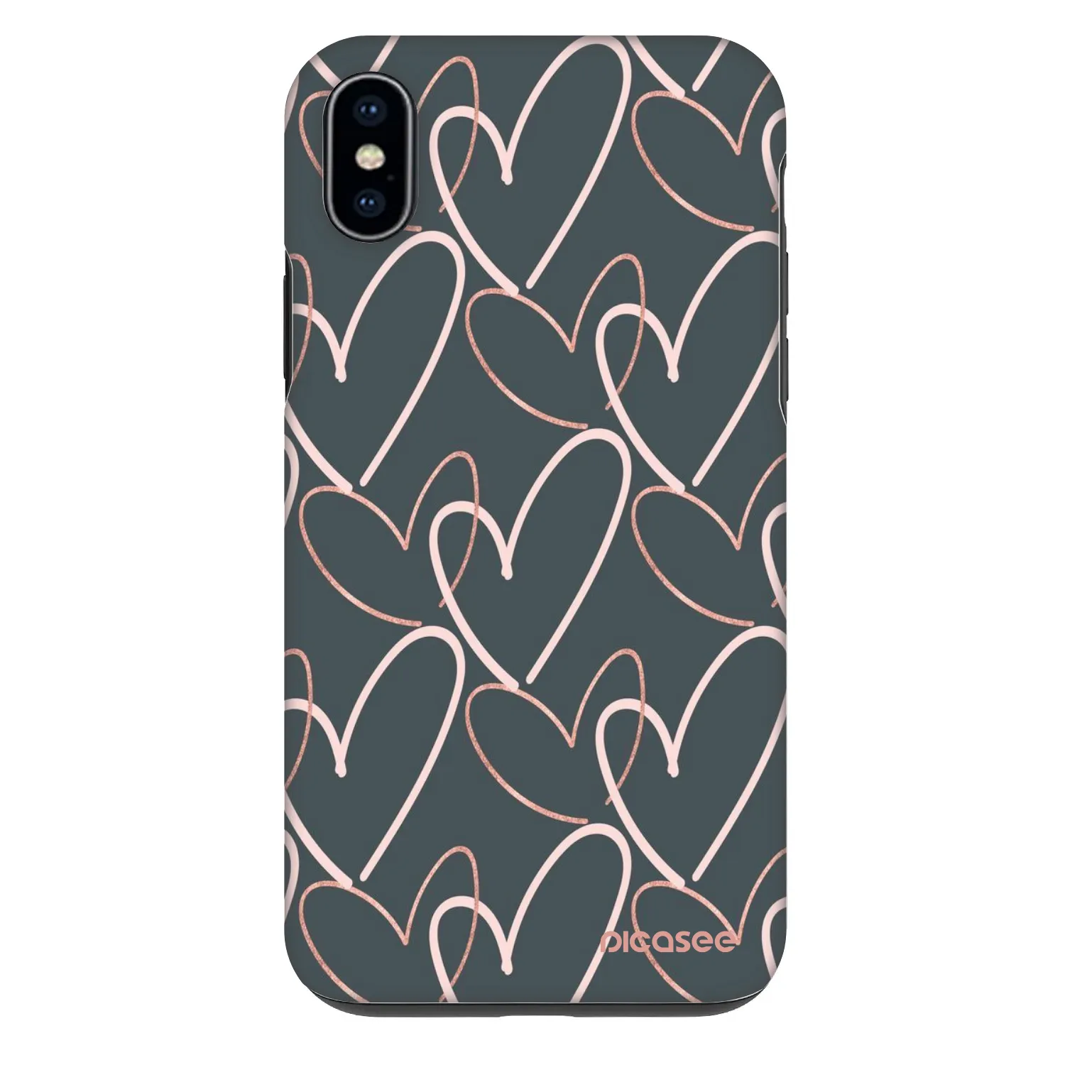 Picasee Fashion Case für Apple iPhone XS Max - Viel Liebe